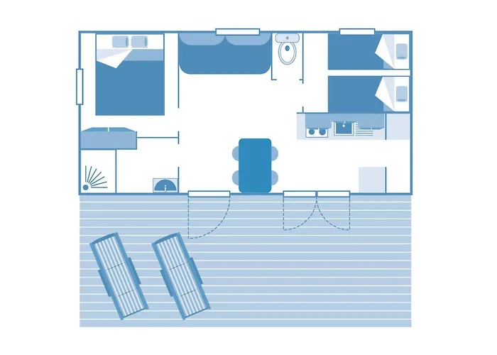 Cigale 4p 2bdrms Airconpremium *